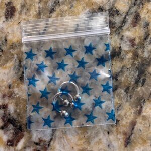 Silver 16g Horseshoe